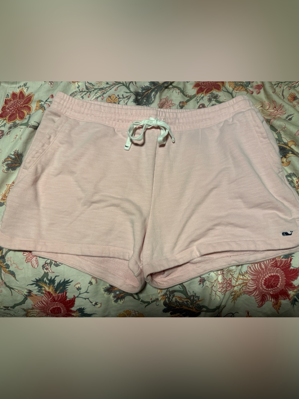 Vineyard Vines Light Pink Drawstring Athletic Shorts